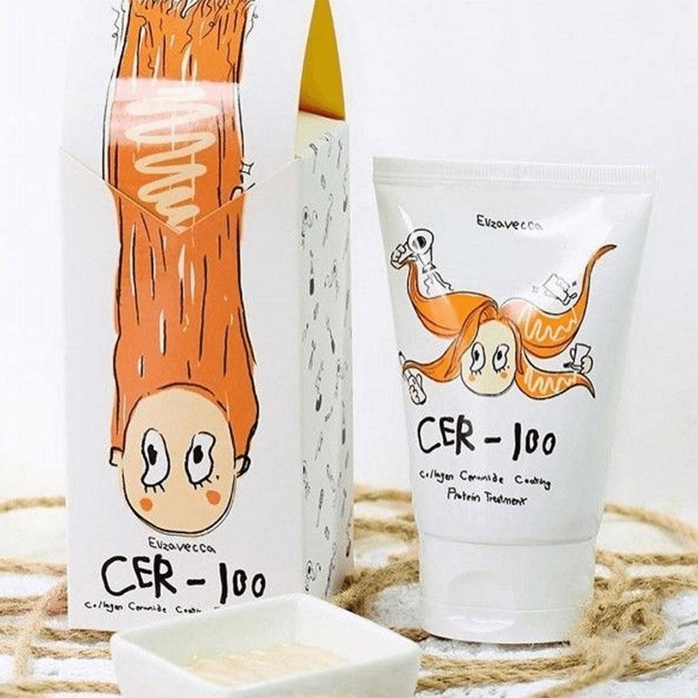 Hair Care Japanese - ﻿ CER-100 コラーゲンヘアトリートメントマスク 天然成分 韓国ヘアケア 髪の切れ毛を防ぎ、縮れ毛を改善するヘアマスク