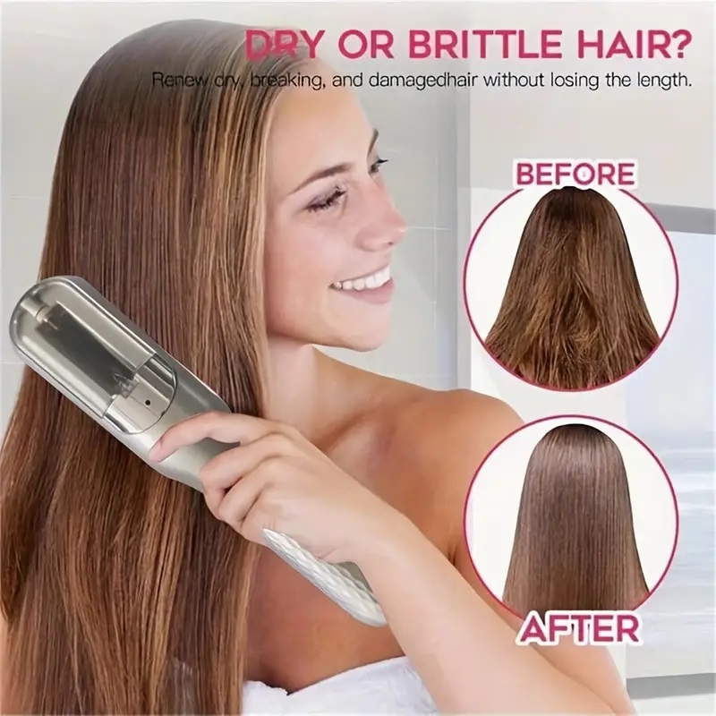 Hair Care Gift - 充電式コードレススプリットヘアトリマー、ダメージヘアを除去、ヘアケアを修復、女の子へのバレンタインデーギフト