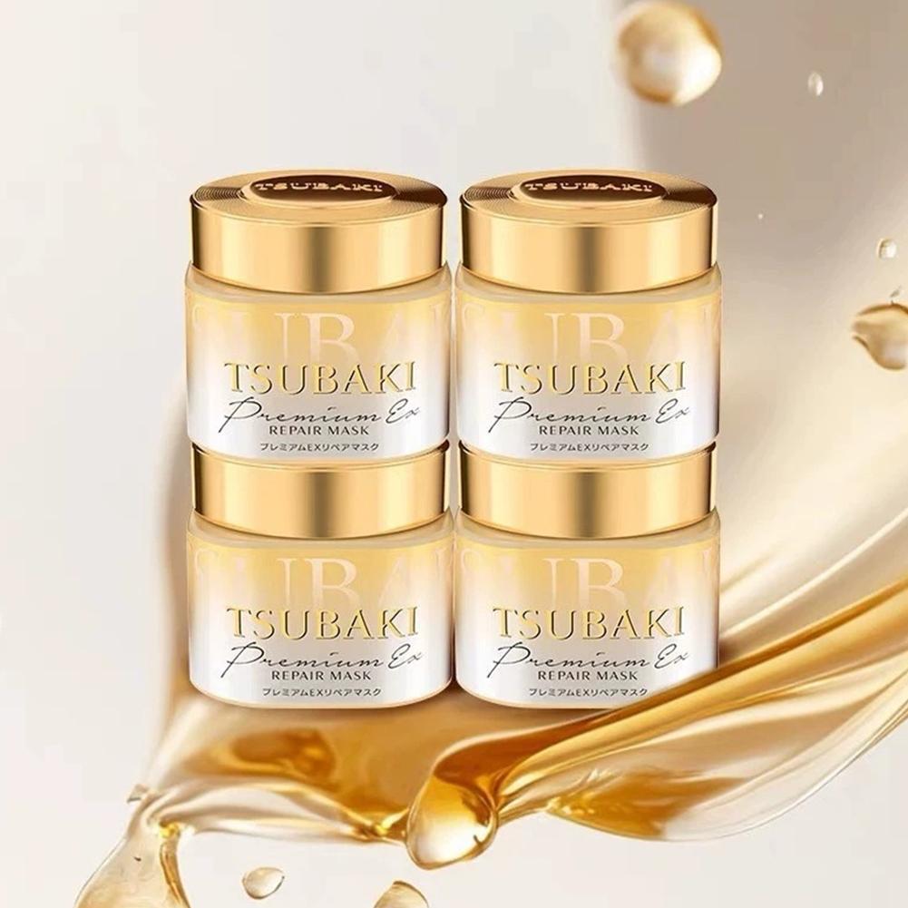 TSUBAKI 180g サロンヘアマスク リペア ドライ  - Hair Care Japanese のレビューと価格