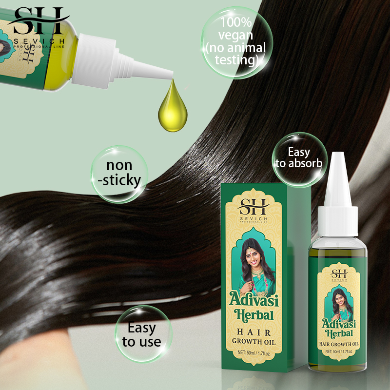 アーユルヴェーダヘアグロースオイル インドアディヴァシハーブ - Hair Care Fragrance Essential Oil のレビューと価格