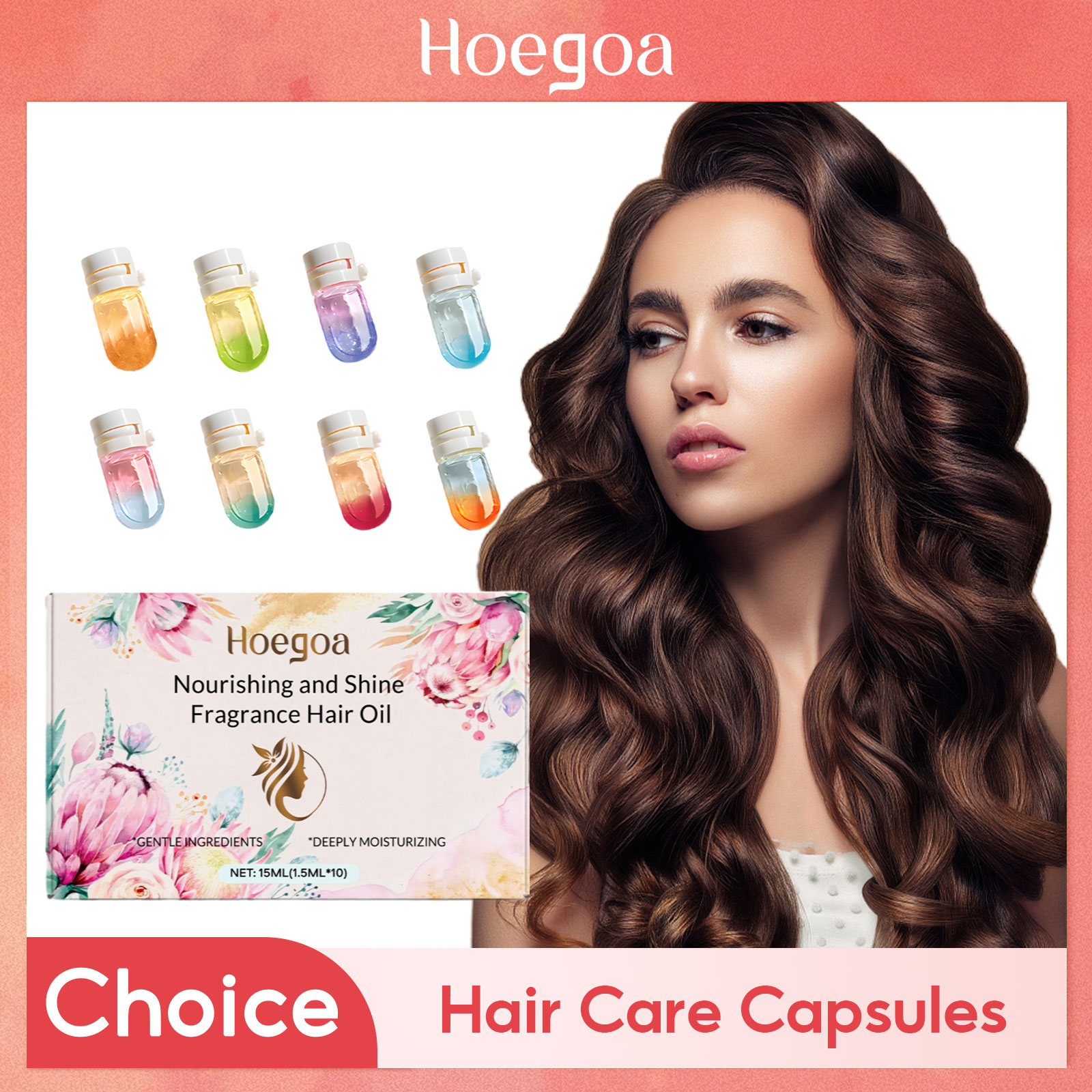 フレグランスヘアエッセンシャルオイルカプセル栄養保湿修復カー - Hair Care Fragrance Essential Oil のレビューと価格