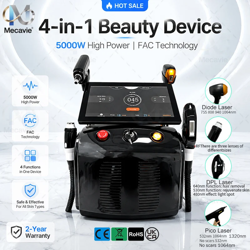 プロ用美容機器 多機能サロン機器 脱毛 フェイシャルケア 肌 - Hair Care Or Haircare のレビューと価格