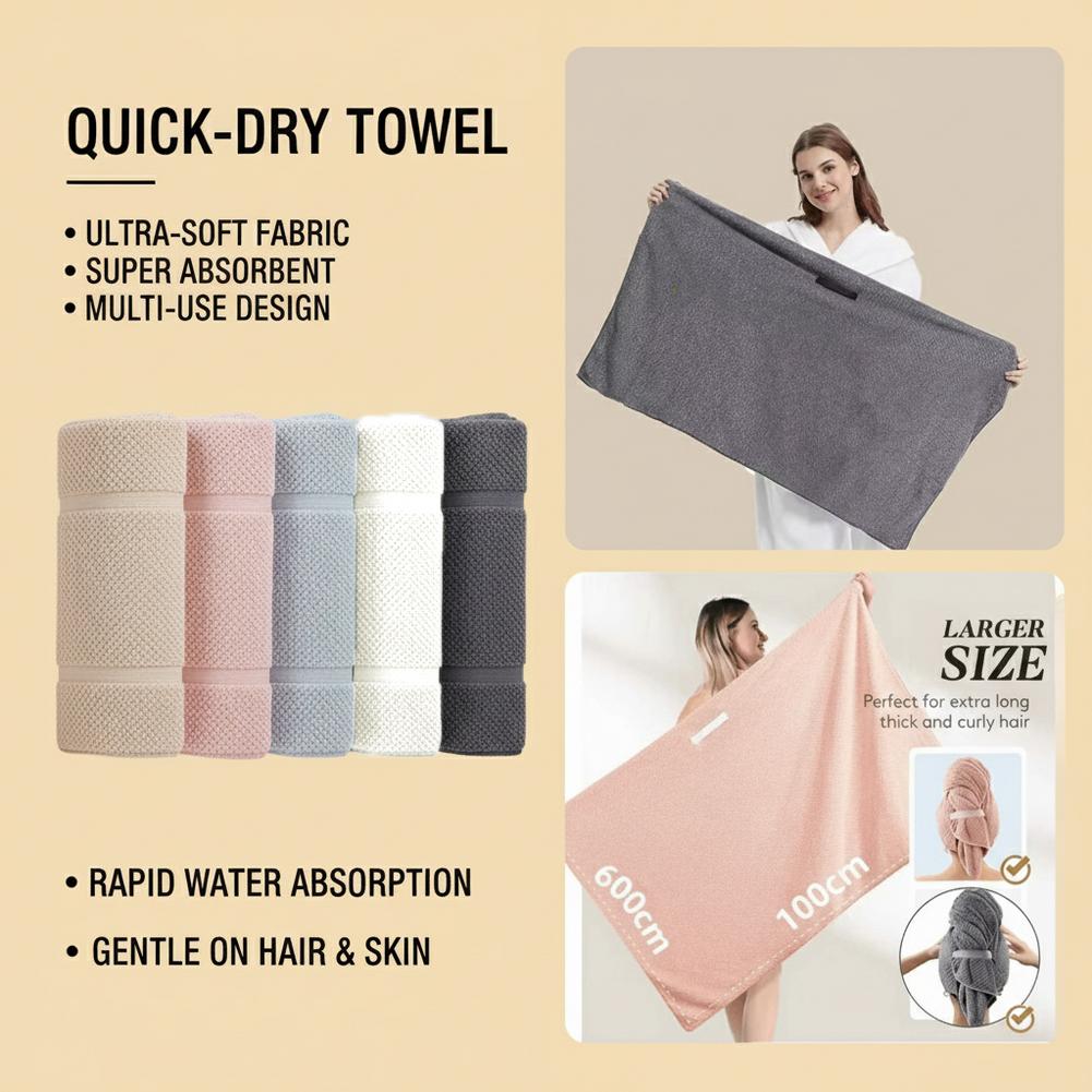 超吸収性コーラルベルベットヘアドライタオル、速乾ヘアラップ、 - Hair Turban Towel のレビューと価格