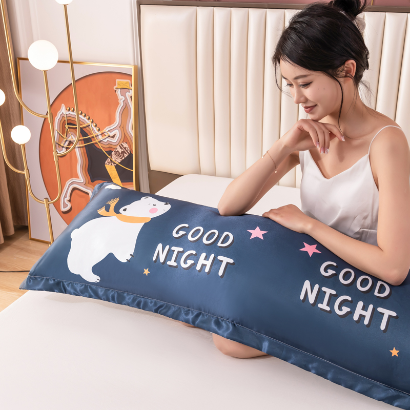 クール夏 120/150/180 センチメートルロング枕カバ - Satin Pillowcase Silk のレビューと価格