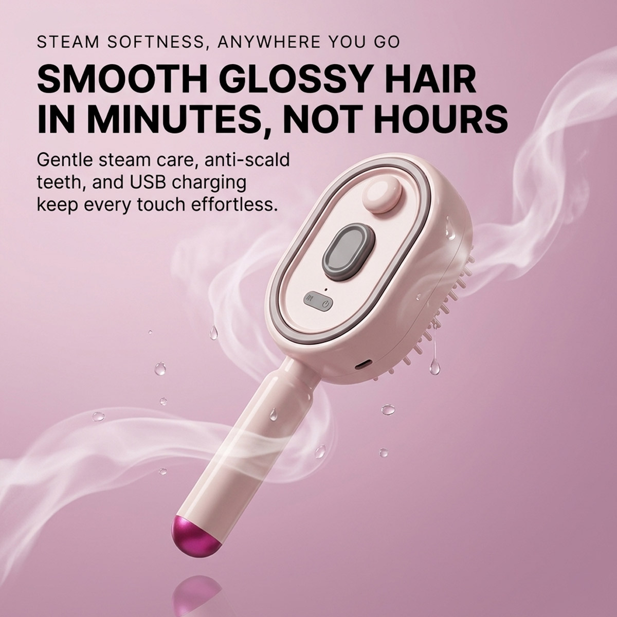 電動セルフクリーニングヘアコーム エアクッションスプレー エ - Hair Care Gift のレビューと価格