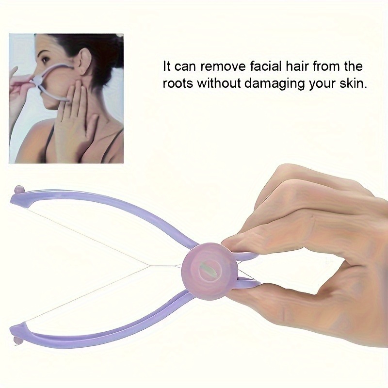 女性用顔の毛除去器 無痛脱毛クリップ 眉毛 あご 頬 携帯用 - Hair Care Hair Mask のレビューと価格