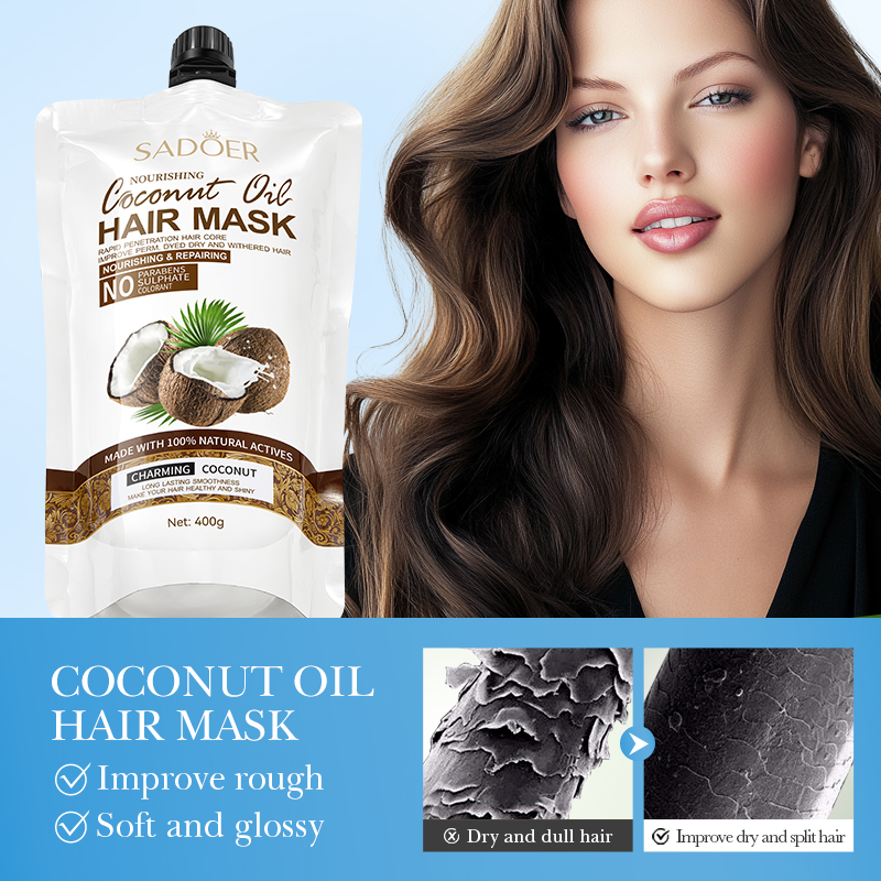マジカルケラチンヘアマスク 5 秒でダメージを受けた縮れた髪 - Hair Care Hair Mask のレビューと価格