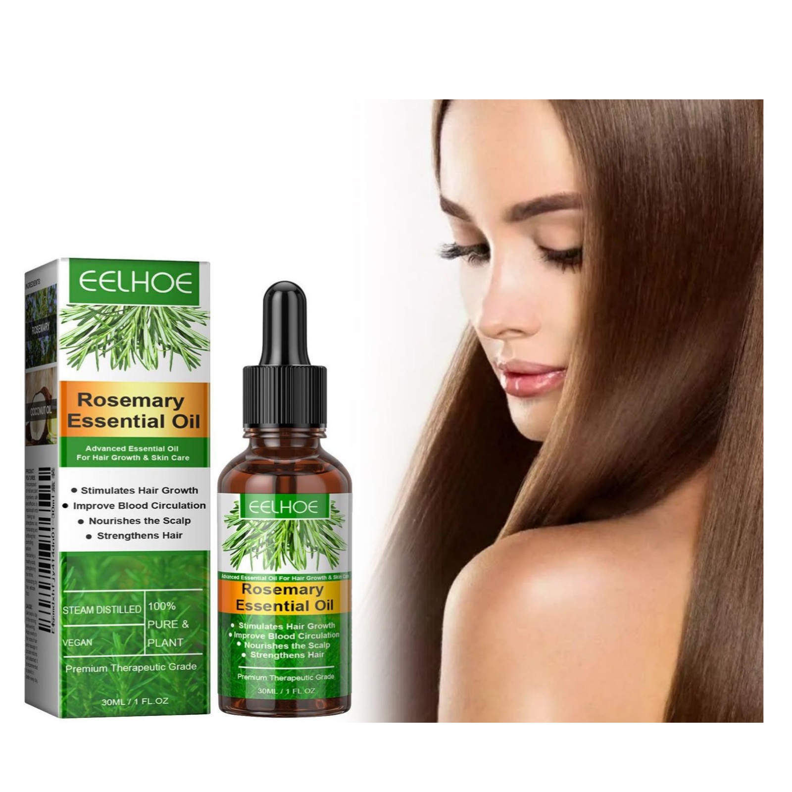 イールホー ローズマリー ヘアケア エッセンシャルオイル 育 - Rosemary Hair Oil のレビューと価格