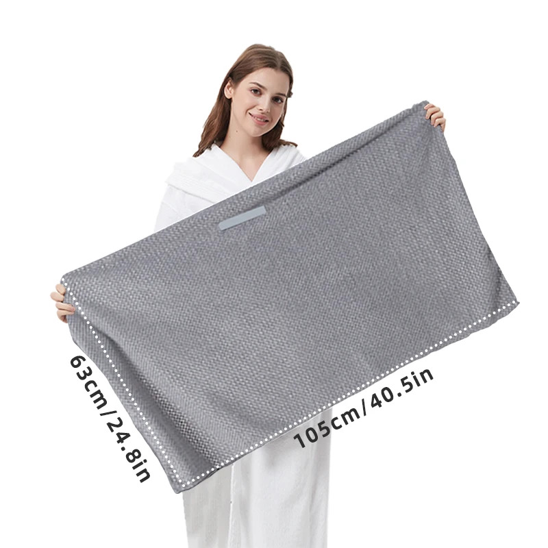 超吸収性特大マイクロファイバーヘアタオルラップ、速乾ヘアタオ - Hair Turban Towel のレビューと価格