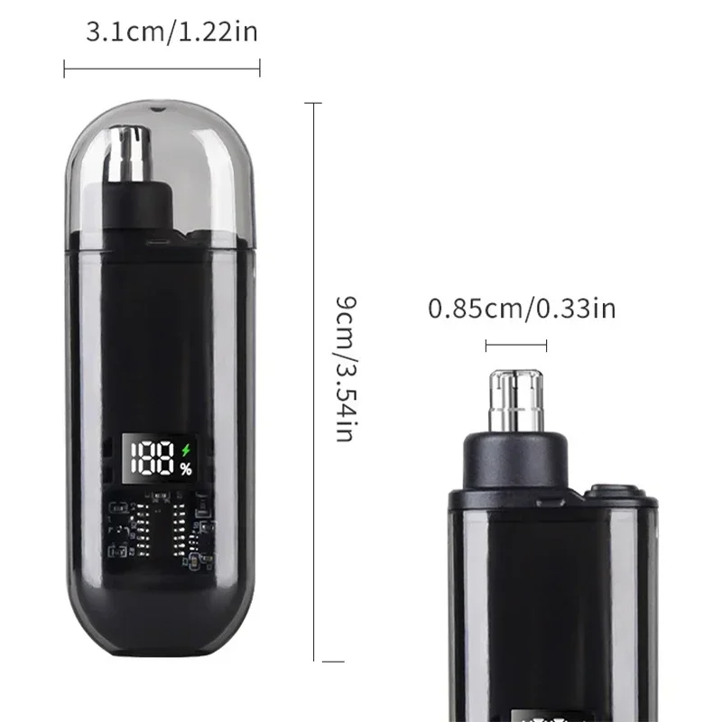 ポータブルT9バリカン 鼻毛カッター 彼氏へのプレゼント U - Hair Care Gift のレビューと価格