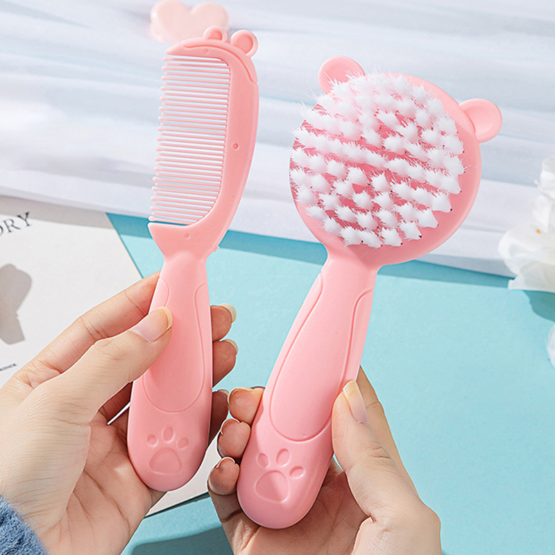 2個セット 可愛い子供用ベビー用小型ヘアブラシ＆コームセット - Hair Care Gift のレビューと価格