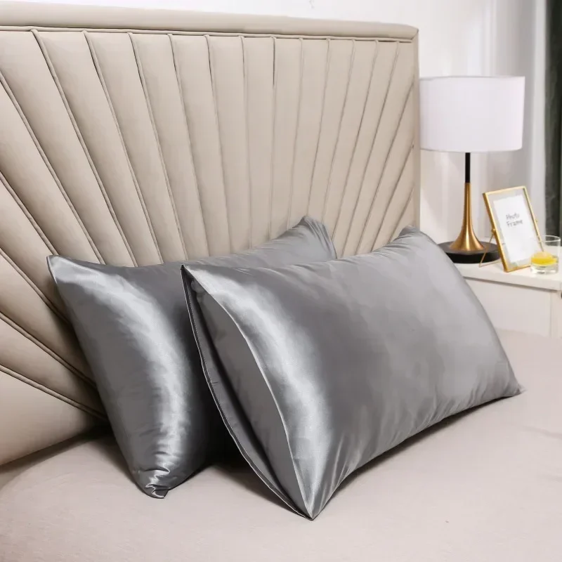100% シルク枕カバー枕カバーシルキーサテンヘアビューティ - Satin Pillowcase Silk のレビューと価格