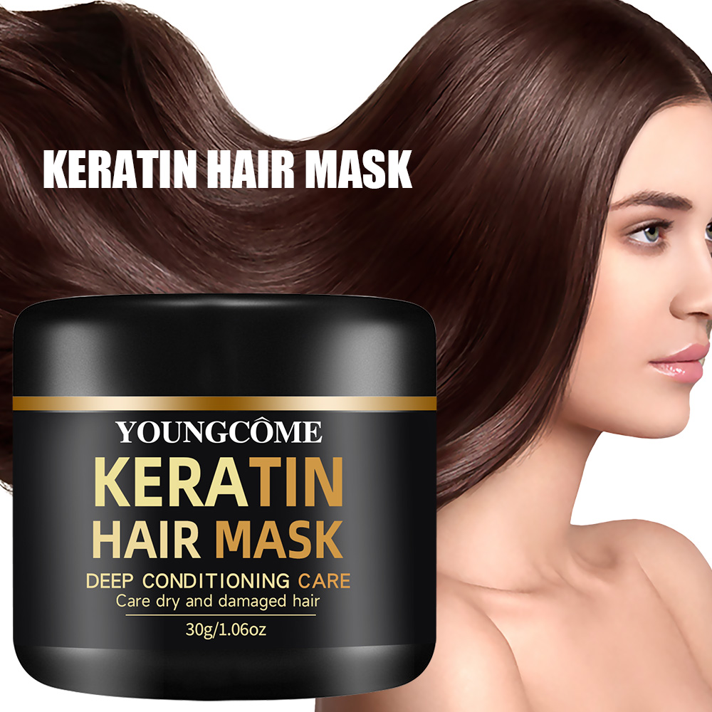 ナチュラルフォーミュラケラチンヘアマスク修復ダメージ乾燥枝毛 - Hair Care Keratin Treatment のレビューと価格