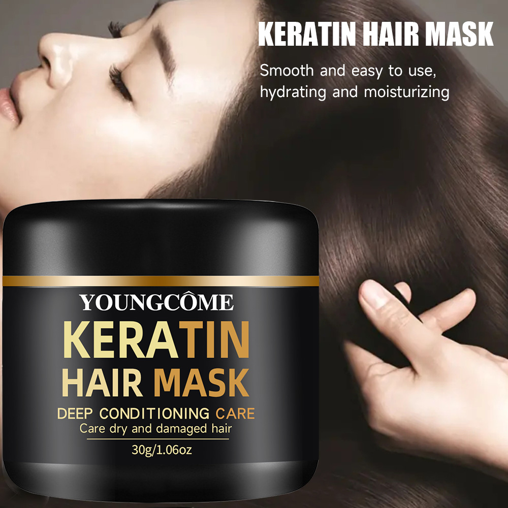 ナチュラルフォーミュラケラチンヘアマスク修復ダメージ乾燥枝毛 - Hair Care Keratin Treatment のレビューと価格