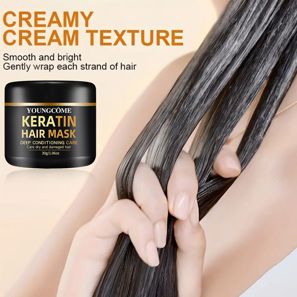 ナチュラルフォーミュラケラチンヘアマスク修復ダメージ乾燥枝毛 - Hair Care Keratin Treatment のレビューと価格