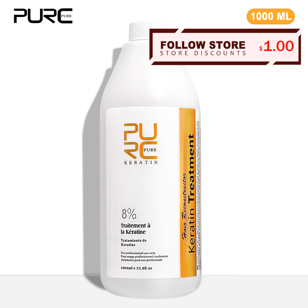 PURC 8% ケラチンスムージングトリートメント縮れ除去ブ - Hair Care Keratin Treatment のレビューと価格