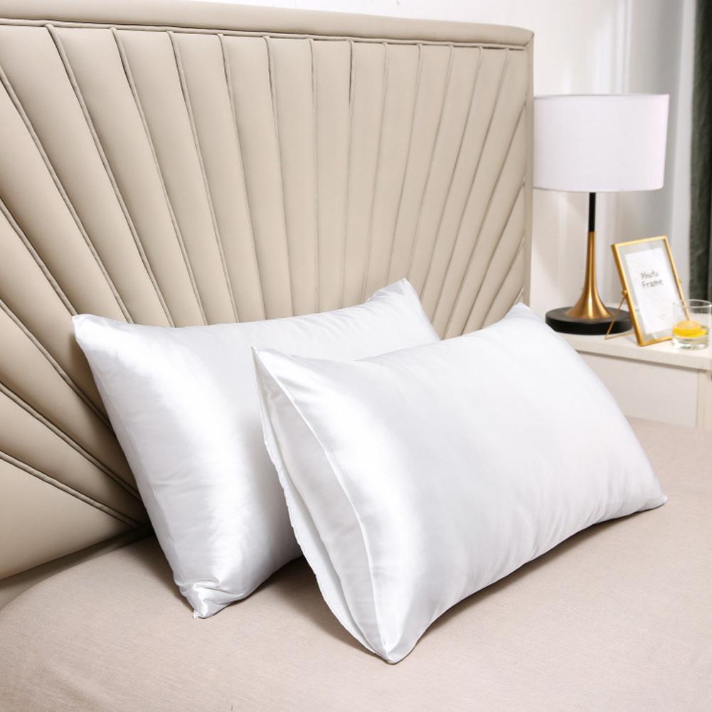 高級サテン枕カバーヘアスキンシルクサテン枕カバー 51 ×  - Satin Pillowcase Silk のレビューと価格