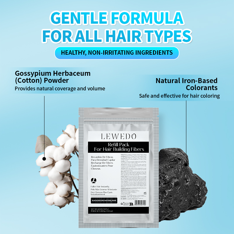 毛髪繊維パウダー 100 グラムインスタント育毛繊維詰め替え - Hair Care Keratin Treatment のレビューと価格