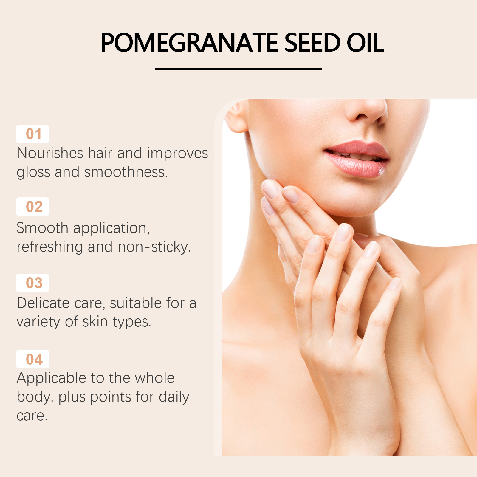 顔、体、髪に効くエッセンシャルオイル 肌の弾力性を高め、滑ら - Hair Care Oil Serum のレビューと価格