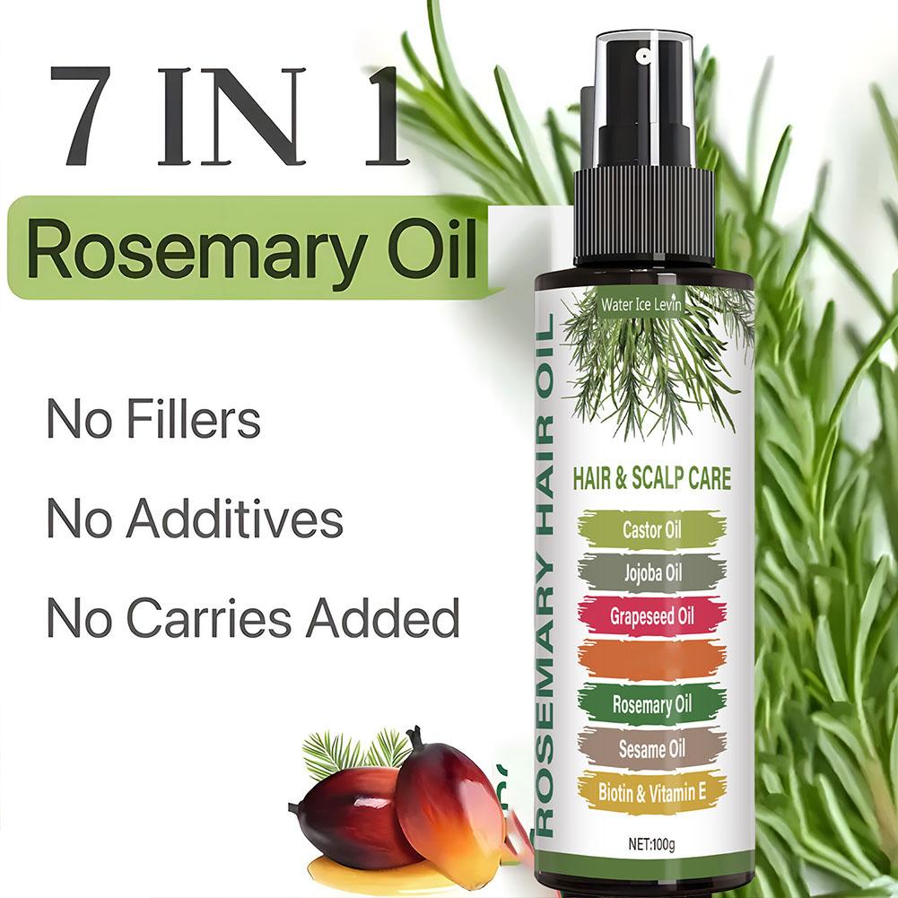 100 グラムローズマリーオイル頭皮集中エッセンスケアダメー - Rosemary Hair Oil のレビューと価格