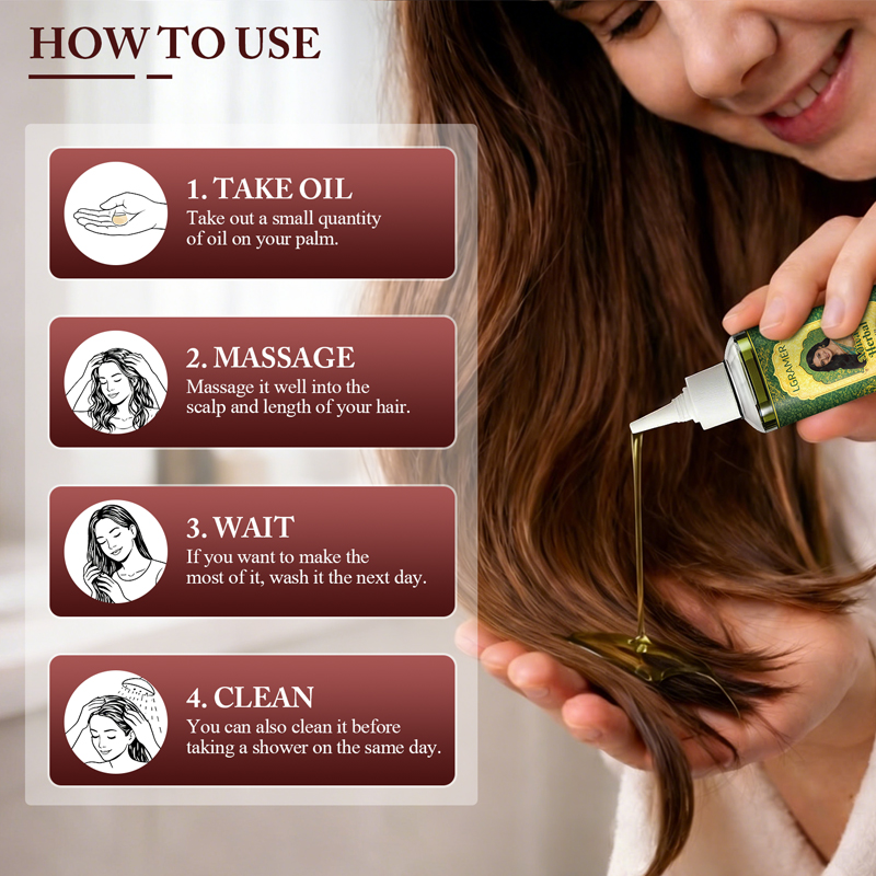 アディヴァシハーブヘアグロースオイル インド製 育毛剤 薄毛 - Hair Care Fragrance Essential Oil のレビューと価格