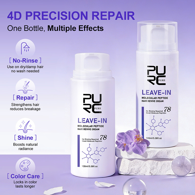 PURC リーブイン ケラチン ヘアクリーム、ダメージヘアマ - Hair Care Keratin Treatment のレビューと価格