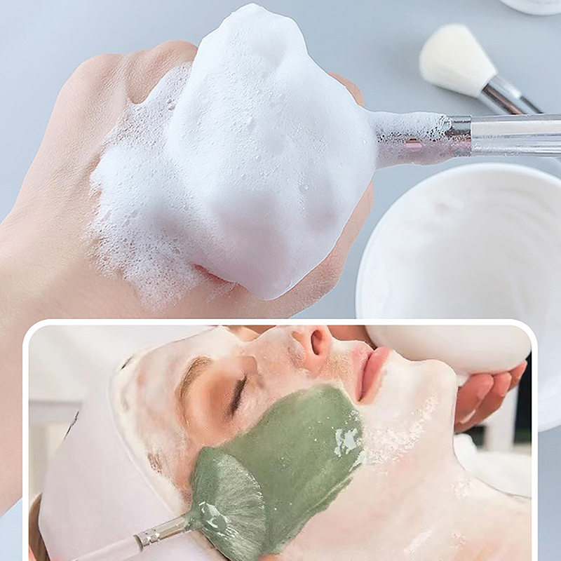 フェイスマスクブラシ ポータブルスキンケアツール 洗顔ブラシ - Hair Care Hair Mask のレビューと価格