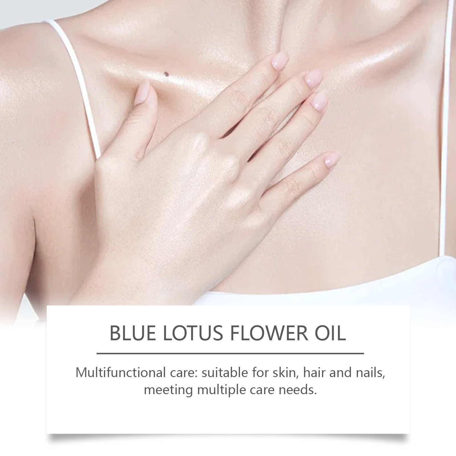 ブルーロータスフラワーエッセンシャルオイル保湿栄養顔体爪髪ま - Hair Care Fragrance Essential Oil のレビューと価格