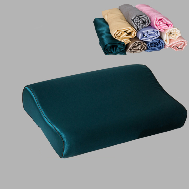 模造シルクサテンラテックス枕カバー、髪と肌に優しい、肌に優し - Satin Pillowcase Silk のレビューと価格