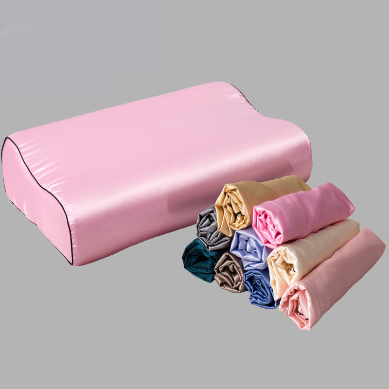 模造シルクサテンラテックス枕カバー、髪と肌に優しい、肌に優し - Satin Pillowcase Silk のレビューと価格