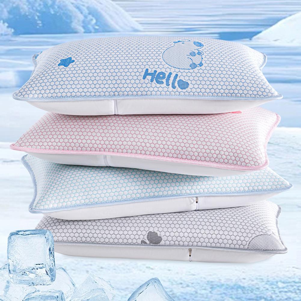 夏の涼感アイスシルク枕カバー、アイスビーンズ枕カバーセット、 - Satin Pillowcase Silk のレビューと価格