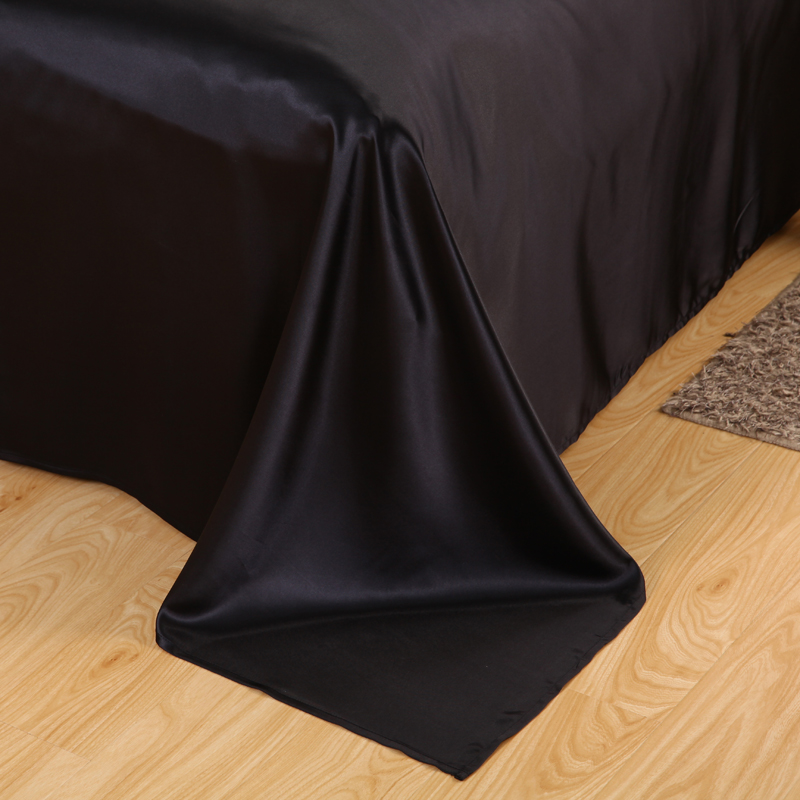 サテンの寝具セット,枕カバー付きの黒い寝具セット,掛け布団カ - Satin Pillowcase Silk のレビューと価格