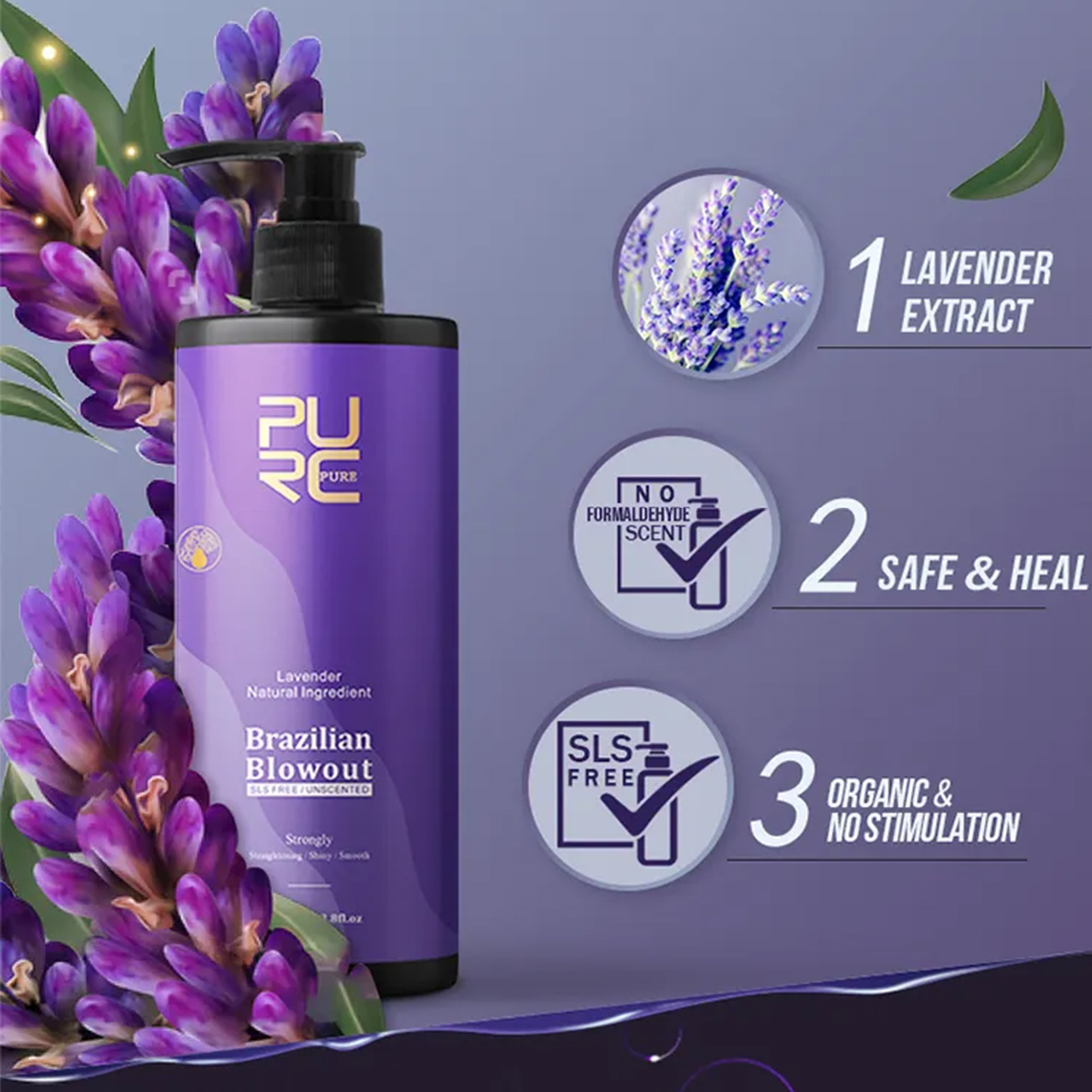 PURC ラベンダー 12% ブラジルケラチン縮毛矯正トリー - Hair Care Korea のレビューと価格